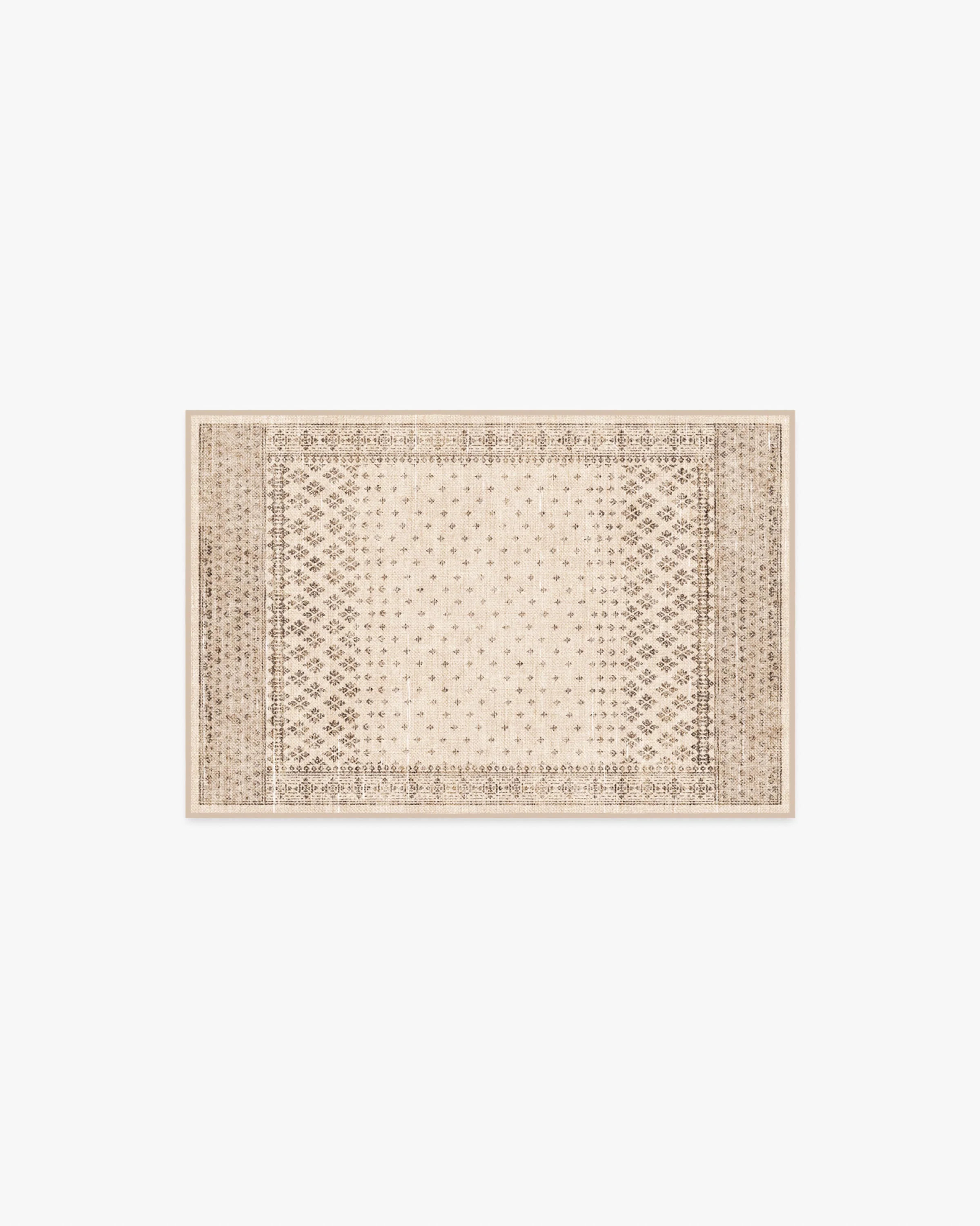 Fernanda Burgundy Flatwoven Rug | Ruggable US | Ruggable