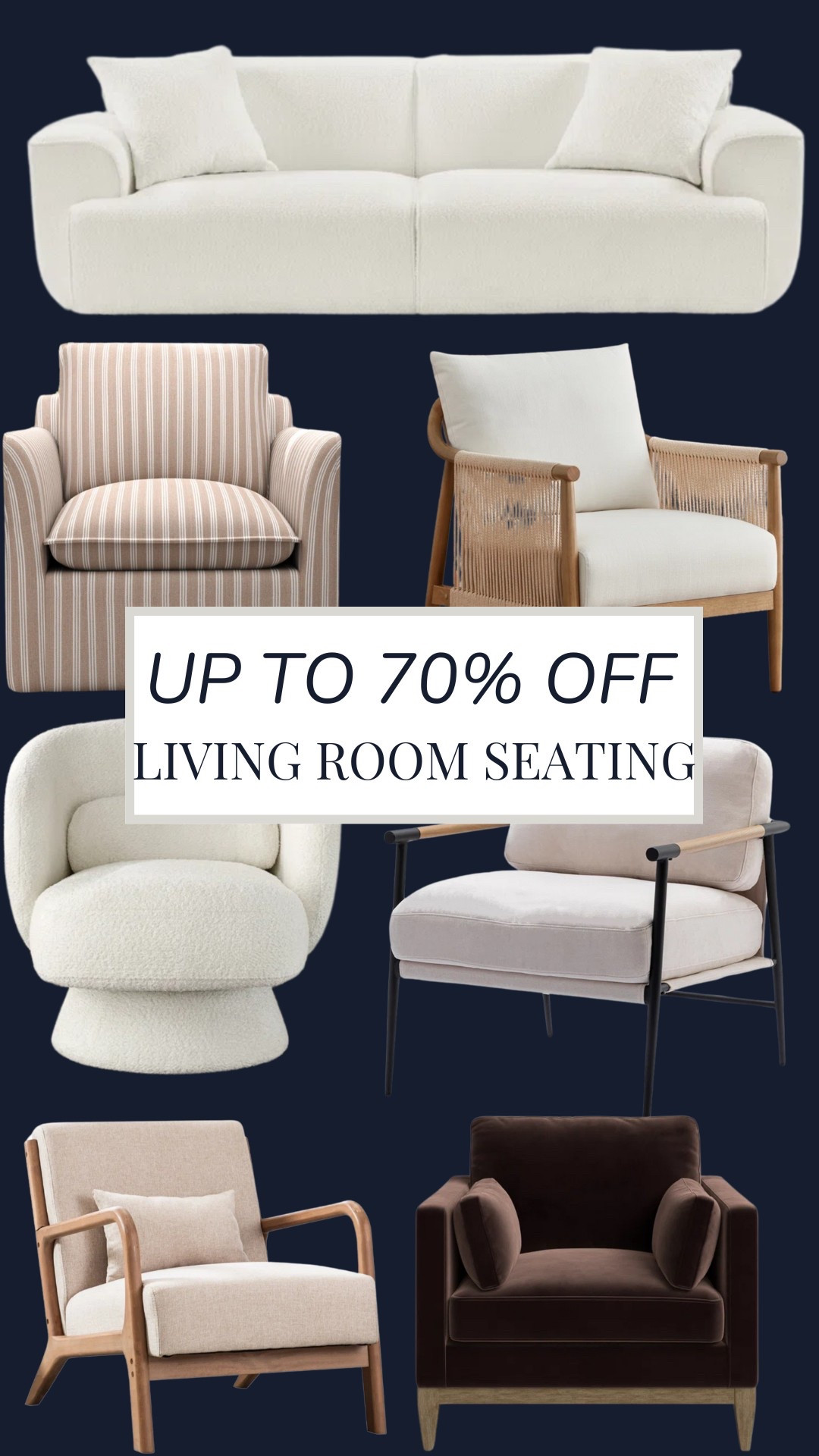 Up to 70% off Wayfair living room seating!!

Wayfair sale
Living room 
Living room inspo
Living room furniture
Living room seating
Living room furniture sale
Accent chair
Accents chairs
Living room chairs
Sofa
Couch
Boucle couch
White couch
White sofa

#LTKSaleAlert #LTKHome