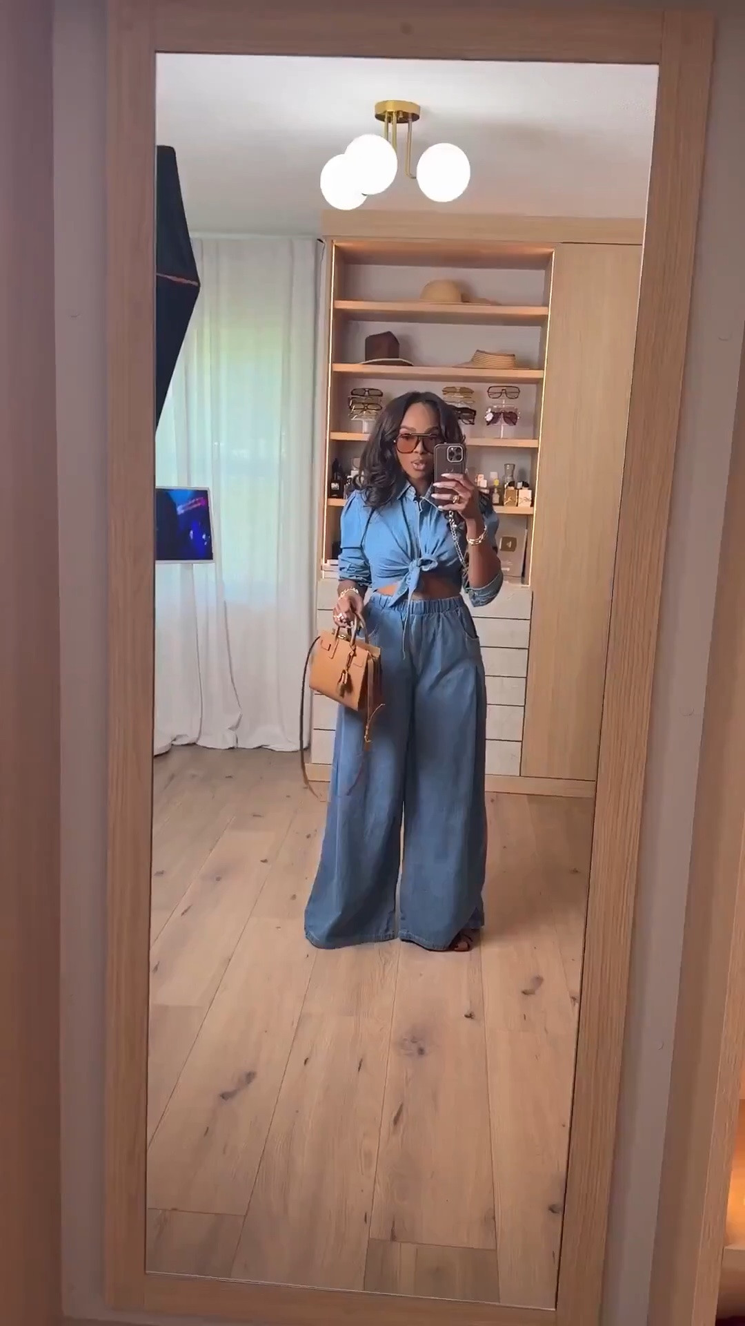 Hi babes!

This denim set is EVERYTHING — the fit, the waist detail, and how it gives that put-together look instantly. Paired with my YSL bag to elevate it, this is one of those outfits that looks way more expensive than it is.

Matching sets like this are such a smart buy because you can wear them together for a full look or break them apart and get multiple outfits out of it — which makes the cost per wear so worth it.

If you’ve been looking for an easy outfit that still feels styled, this is it.

Where to wear this:
• Brunch  
• Casual days out  
• Travel days  
• Everyday errands  

Everything is linked below.

xx Kira | @kirasfashionfinds  

Measurements: 5’4” | 138 lbs | 34D | 27” waist | 40” hips

#LTKgrwm #LTKootd #LTKvlog