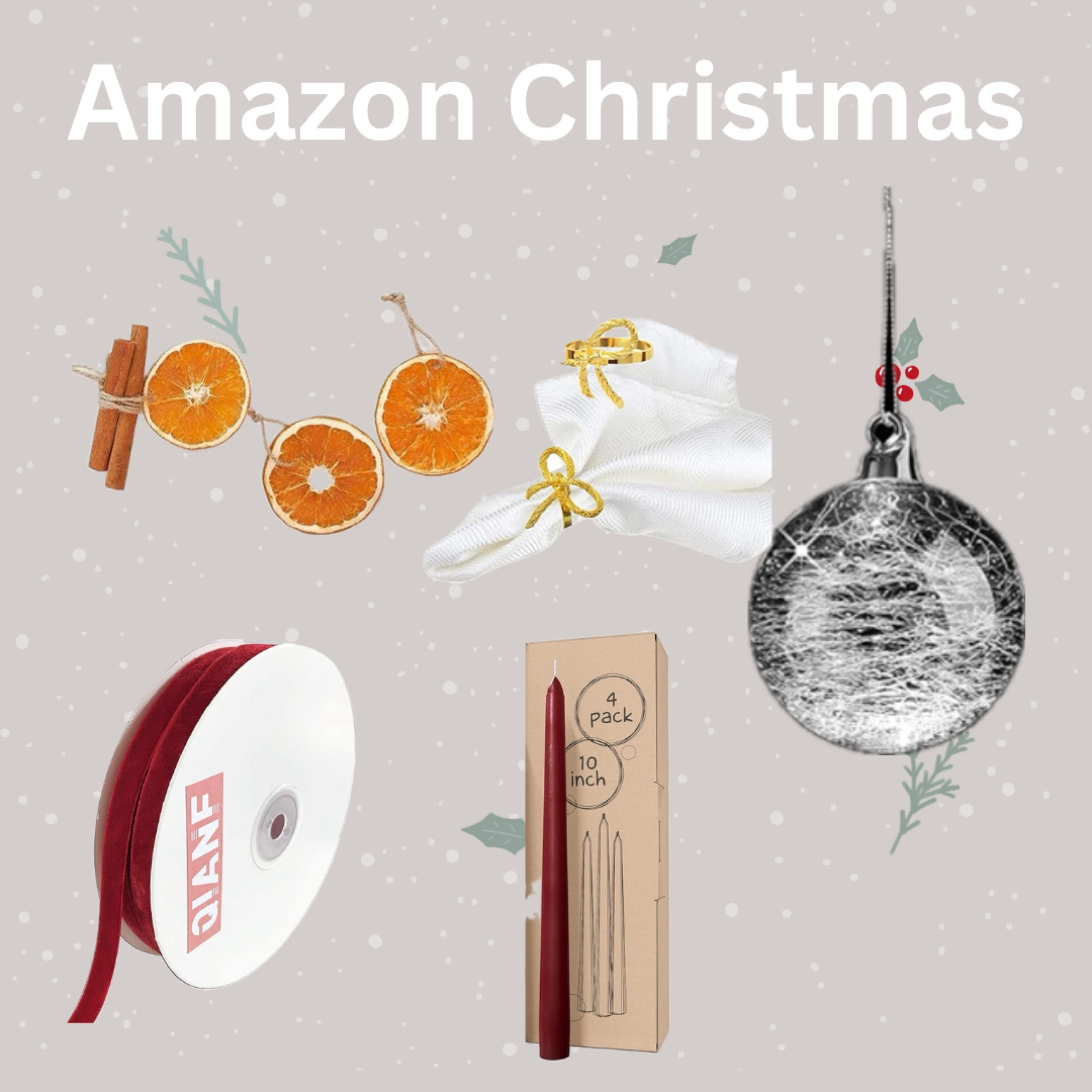Amazon Christmas Finds

#LTKHome #LTKSeasonal #LTKHoliday
