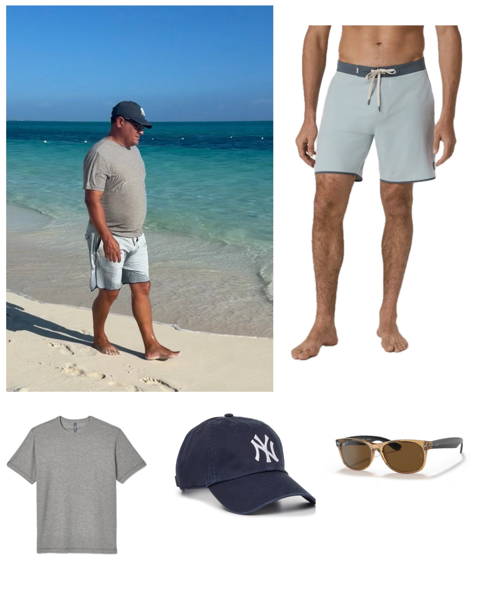 What Randy wore men’s swim

#LTKSeasonal #LTKOver40