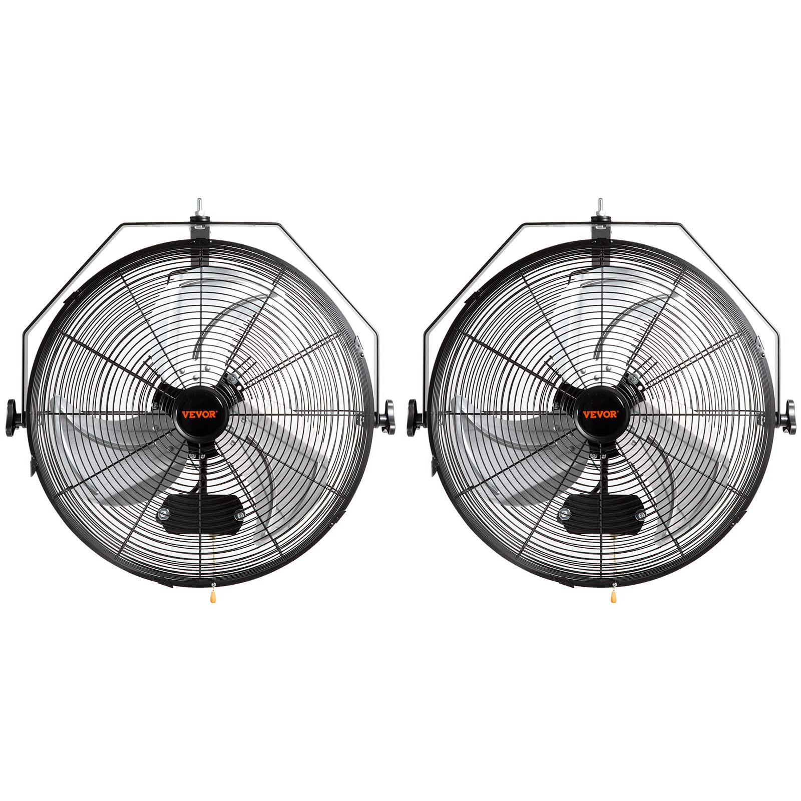 VEVOR 18 Inch Wall Mount Fan, 3-Speed IP44 Waterproof Industrial Fan, Max. 4150 CFM for Outdoor, ... | Amazon (US)