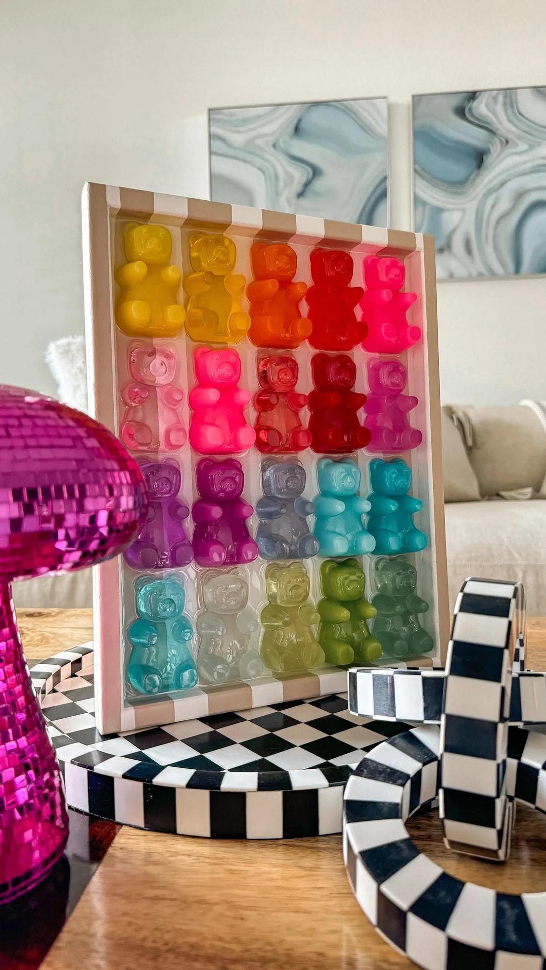 Gummy bear wall art Large (PRE- ORDER) | Etsy (US)