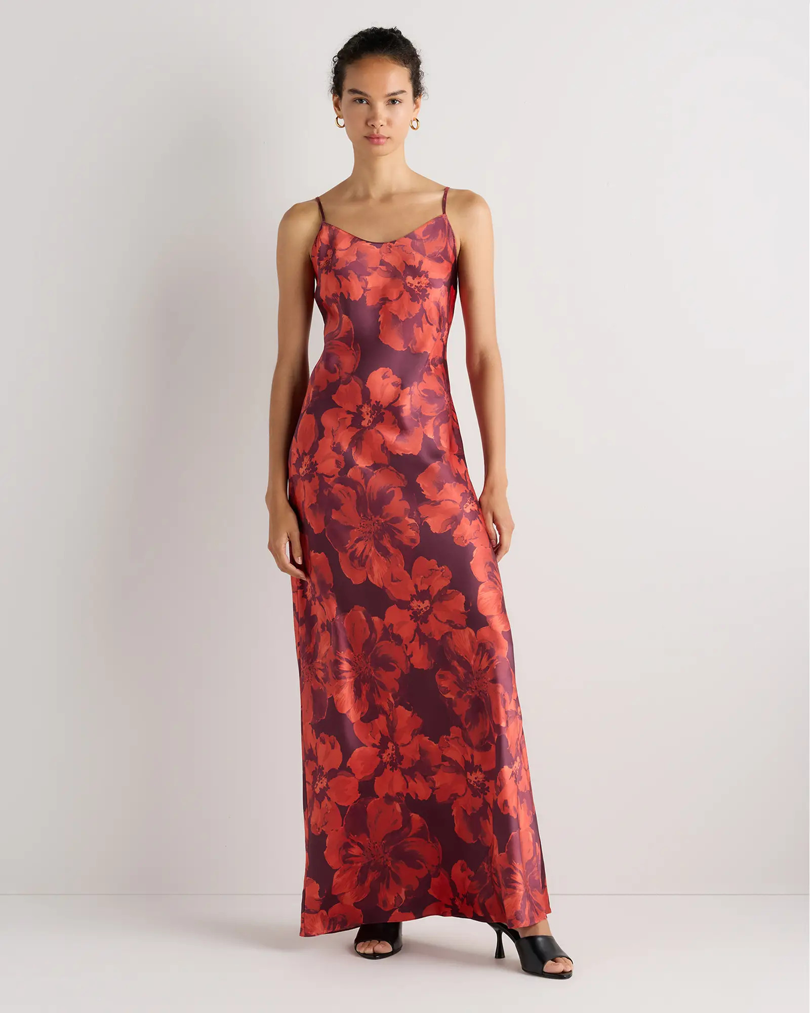 100% Washable Silk Maxi Slip Dress | Quince