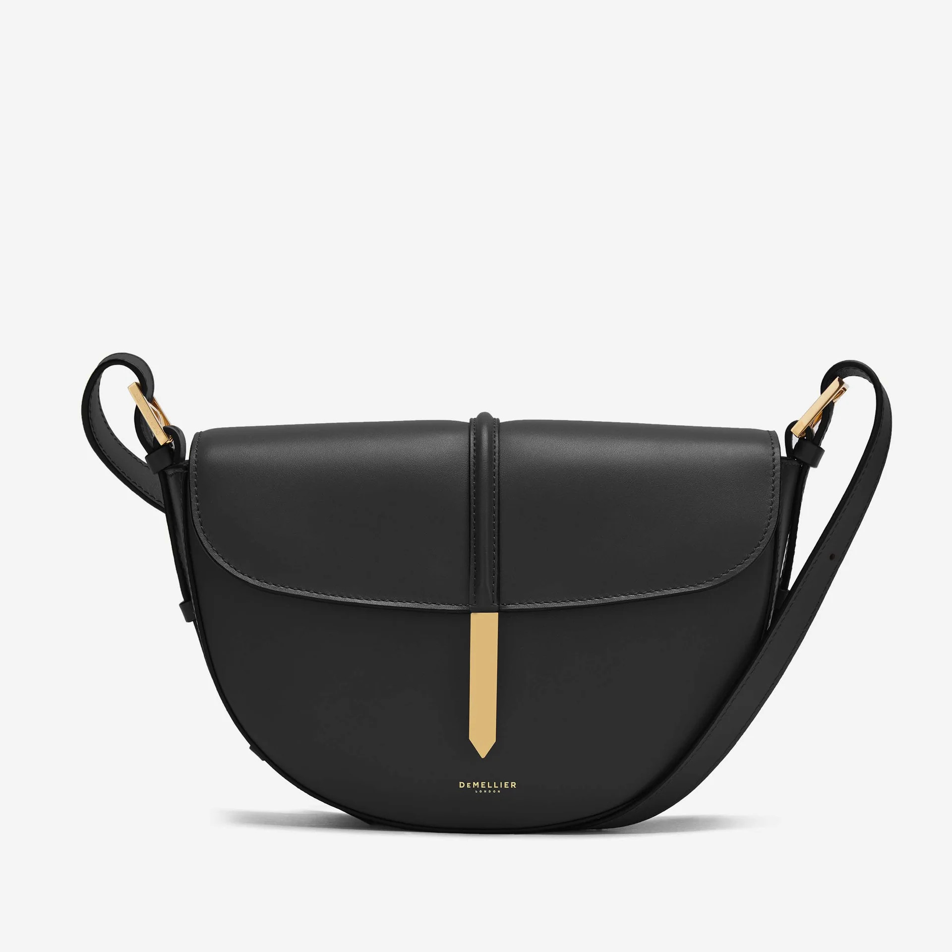 The Tokyo Saddle | Black Smooth | DeMellier | DeMellier