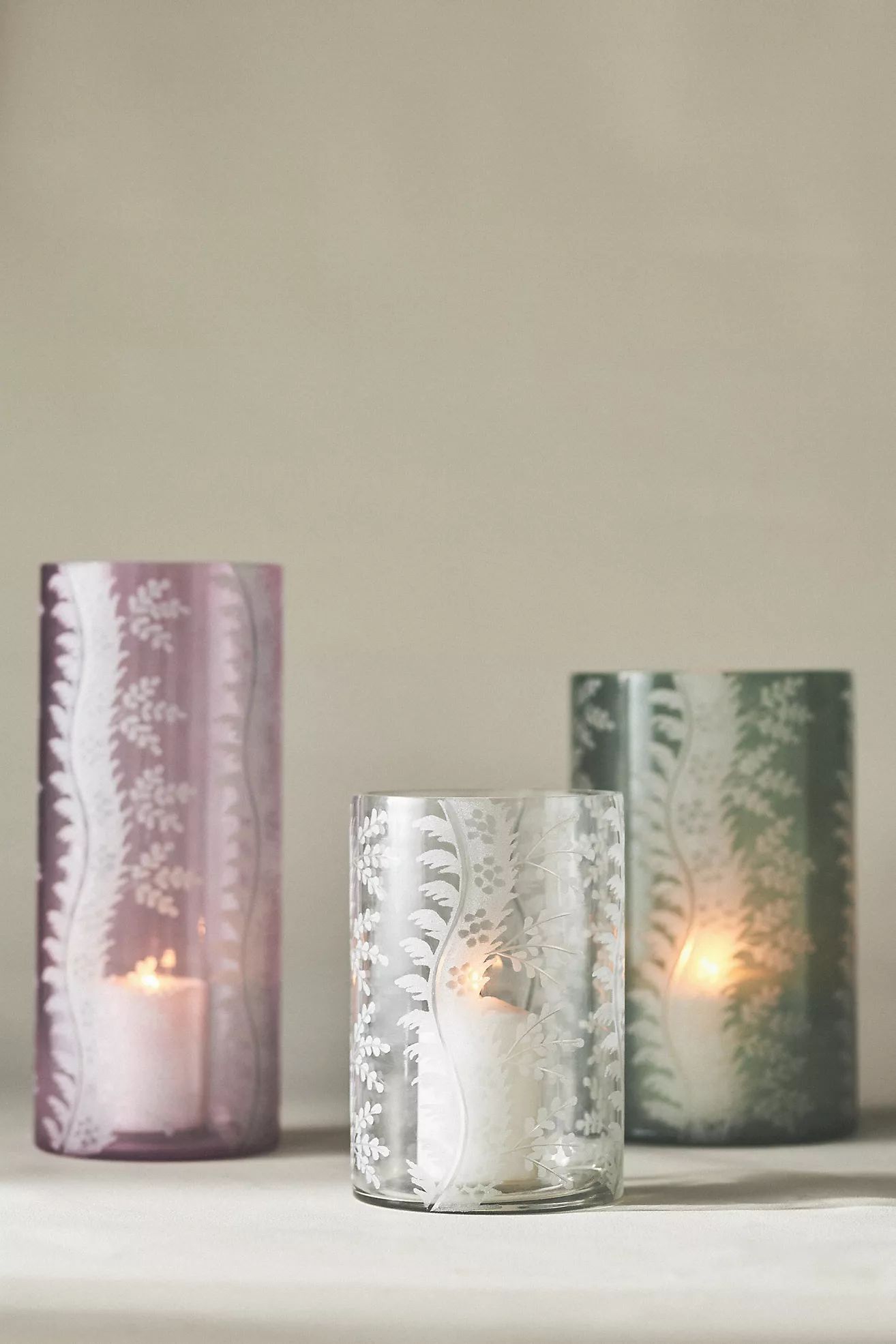 Cassia Hurricane Candle Holder | Anthropologie (US)