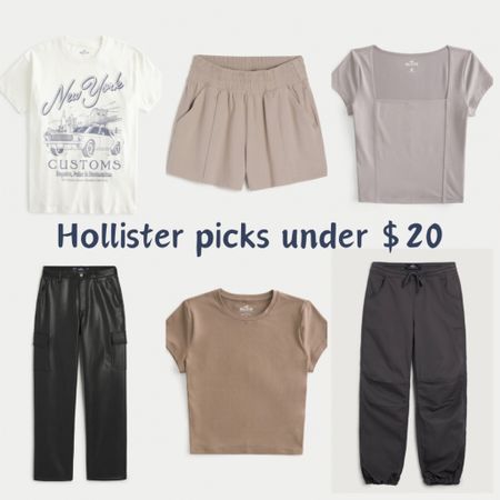 Lazy outfit ideas, Hollister sale, casual outfits, easy fall outfits, minimal style, neutral style, fall ootd, budget outfit ideas, minimal street style, Pinterest girl aesthetic, athleisure outfit, comfy outfits, leather pants, parachute pants, Hailey Bieber pants, gym fit, that girl outfit, clean girl aesthetic 

#LTKsalealert #LTKstyletip #LTKfindsunder50