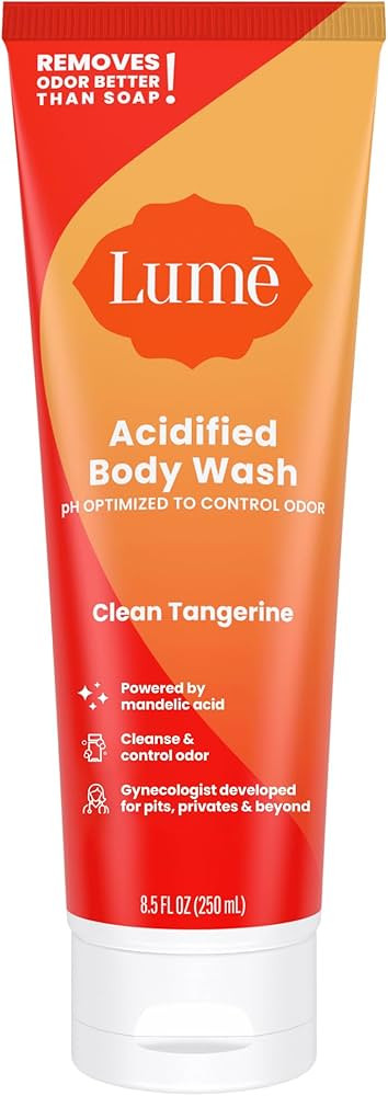 Lume Acidified Body Wash - 24 Hour Odor Control - Removes Odor Better than Soap - Moisturizing Fo... | Amazon (US)