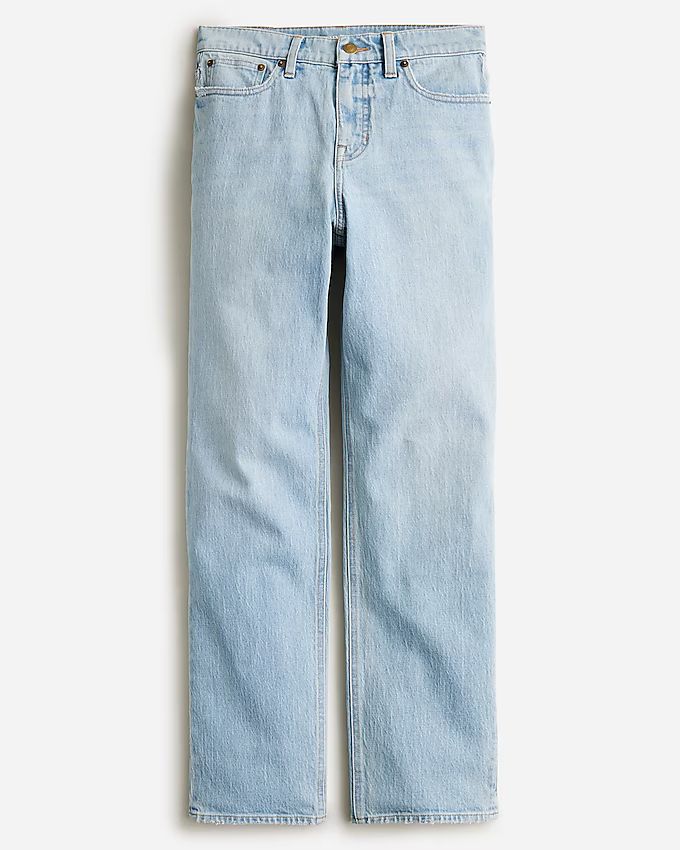 High-rise '90s classic straight-fit jean in Clear Indigo wash | J.Crew US