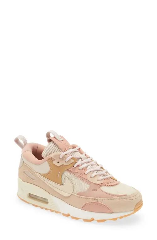 Nike Air Max 90 Futura Sneaker in Sand Drift/Hemp Rose Whisper at Nordstrom, Size 7 | Nordstrom