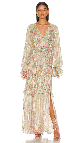 Nina Caftan in Pale Mint | Revolve Clothing (Global)