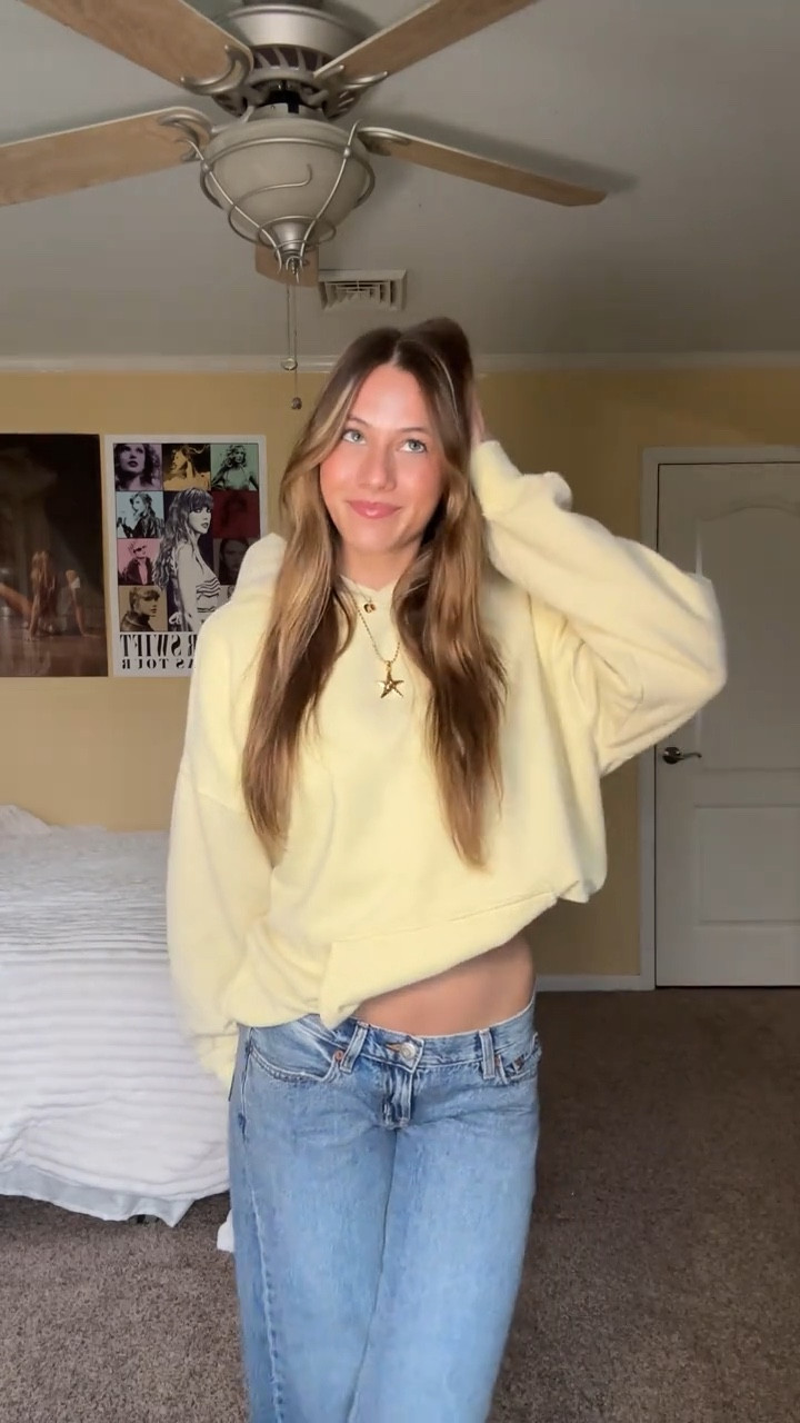 Butter yellow hoodie outfit inspo for spring!
#springoutfits

#LTKSaleAlert #LTKootd #LTKSeasonal