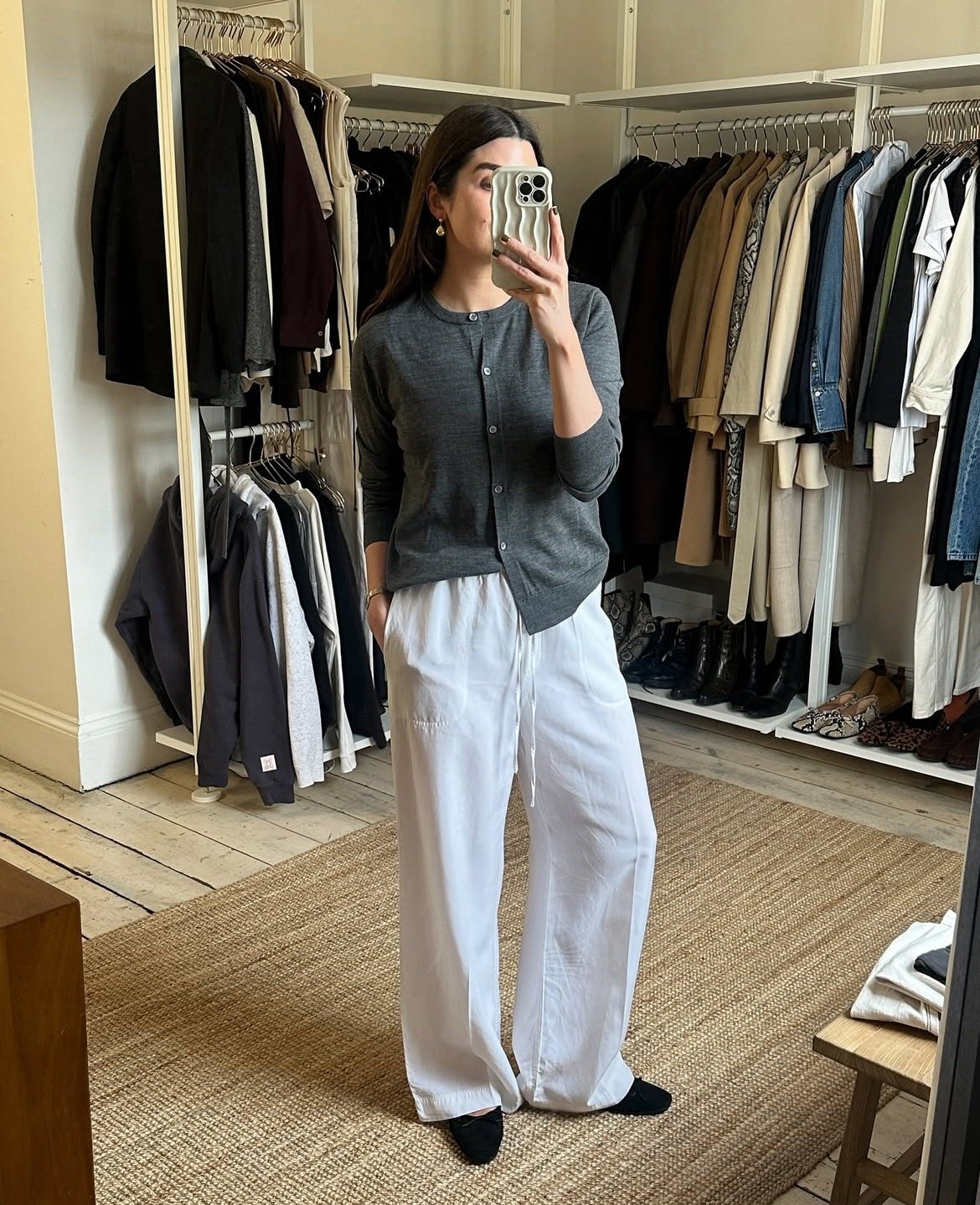 Spring Styling: The comfiest kind of put-together. Linen trousers and a lightweight cardigan. Perfect working from home attire when you want to elevate your loungewear but still be comfy.

#LTKspring #LTKAprilSpotlight #LTKstyletip