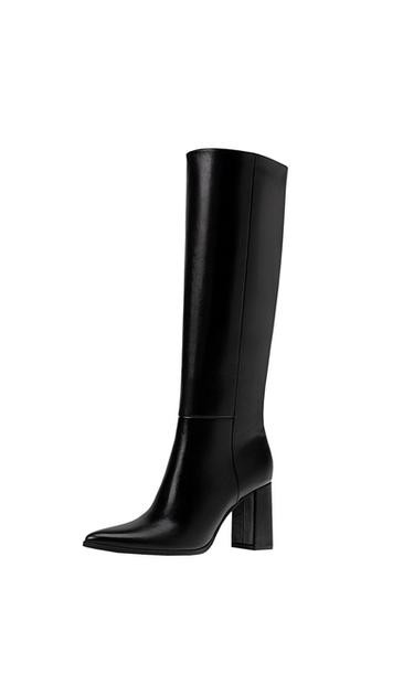 Heeled boots - Women's Boots and ankle boots | Stradivarius United Kingdom | Stradivarius (UK)