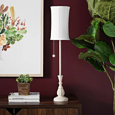 Cream Victorian Buffet Lamp | Kirkland's Home