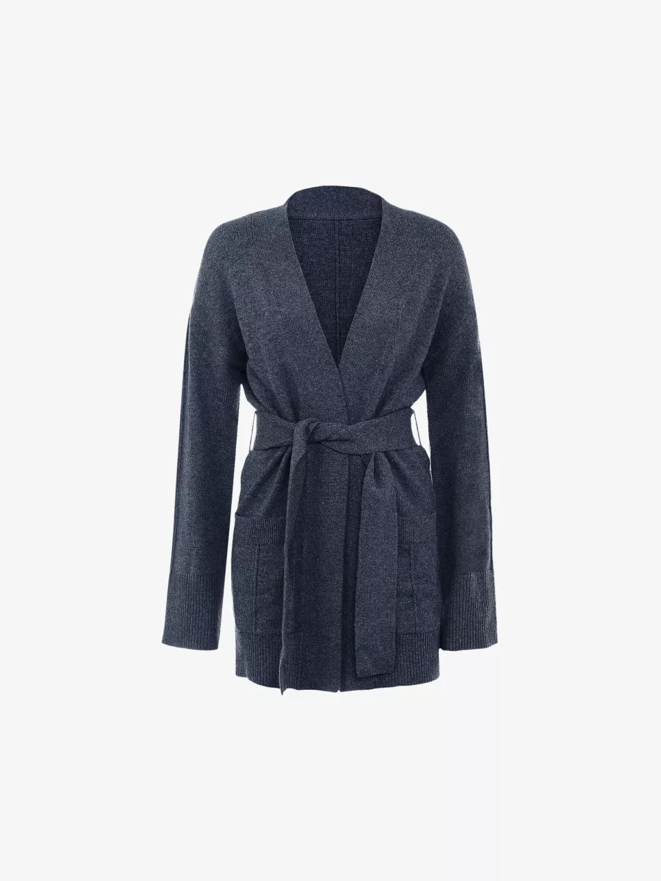 Alaia V-neck knitted cardigan | Selfridges