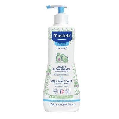 Mustela Gentle Cleansing Gel Baby Body Wash and Baby Shampoo - 16.9 fl oz | Target
