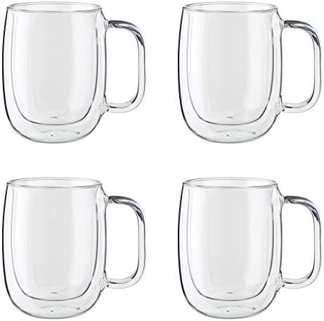 ZWILLING J.A. Henckels Coffee Mug Set, 12 oz, Clear | Amazon (US)