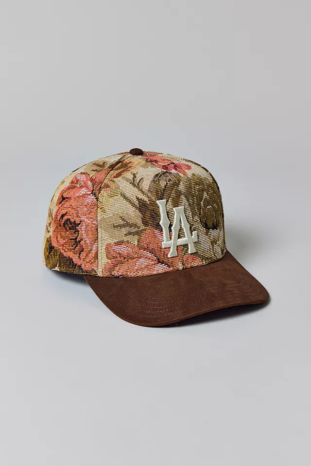 American Needle LA Jacquard Snapback Hat in Tan, Men's at Urban Outfitters | Urban Outfitters (US and RoW)