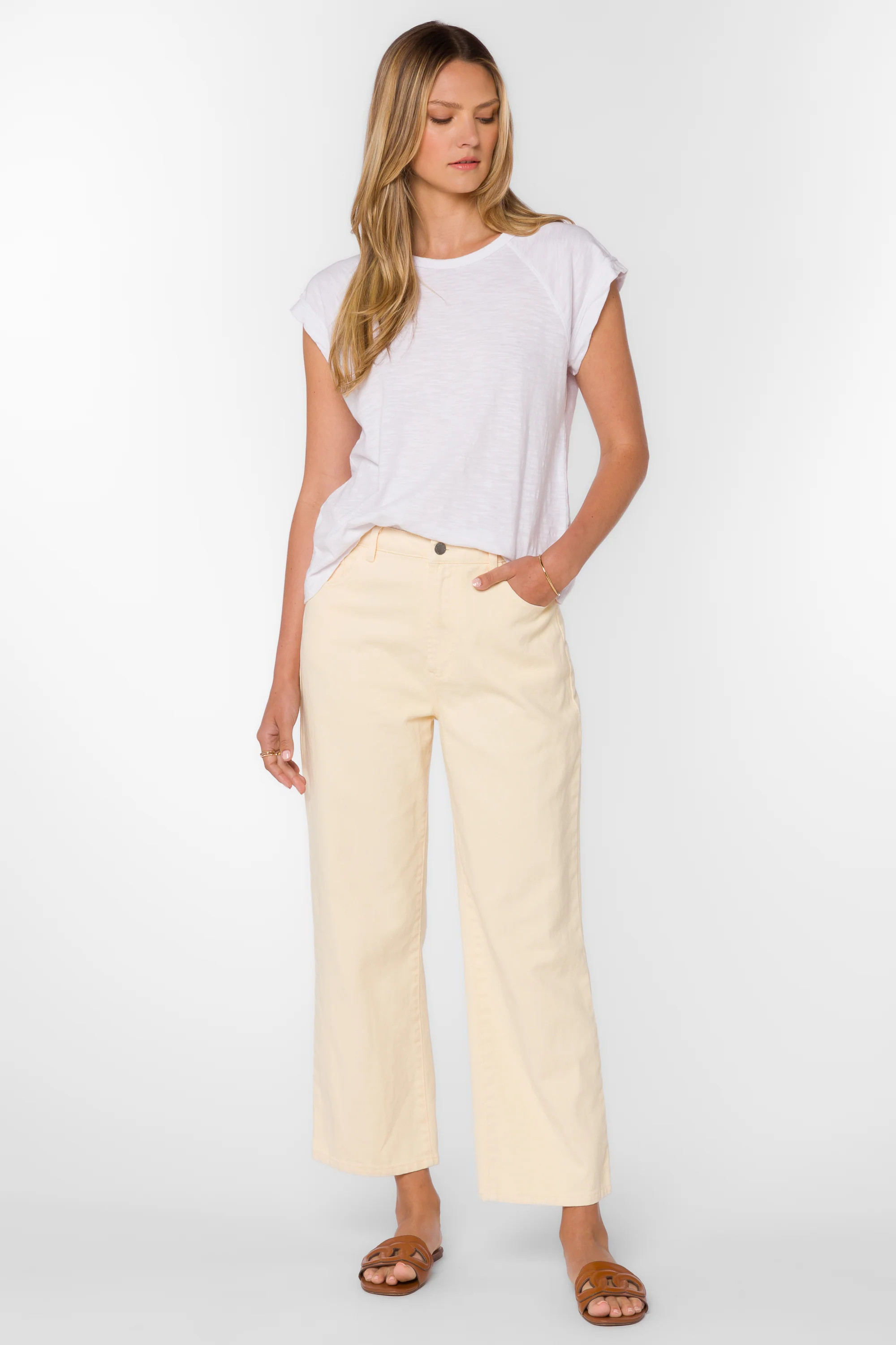 Dawson Chamomile Jeans | Velvet Heart Clothing