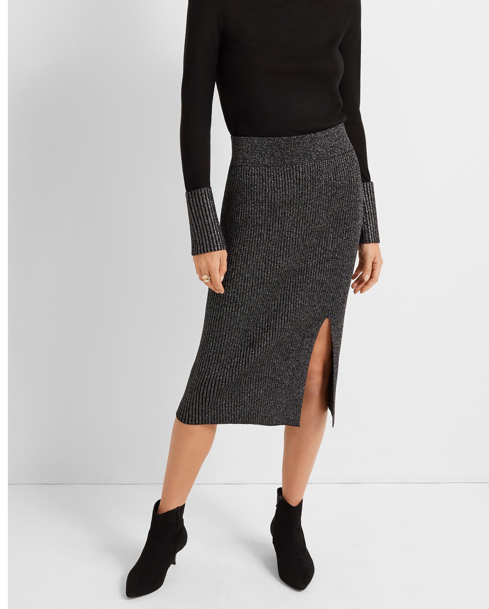 Lurex Pencil Skirt | Club Monaco (Global)