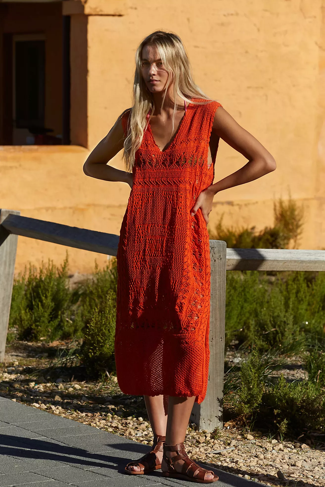 Free people kika outlet midi dress