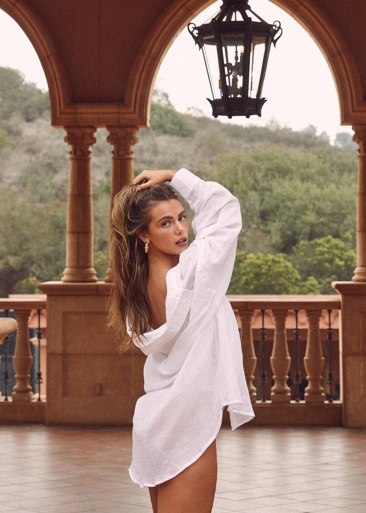 TULUM COVER UP - WHITE | Shop Tan Lines