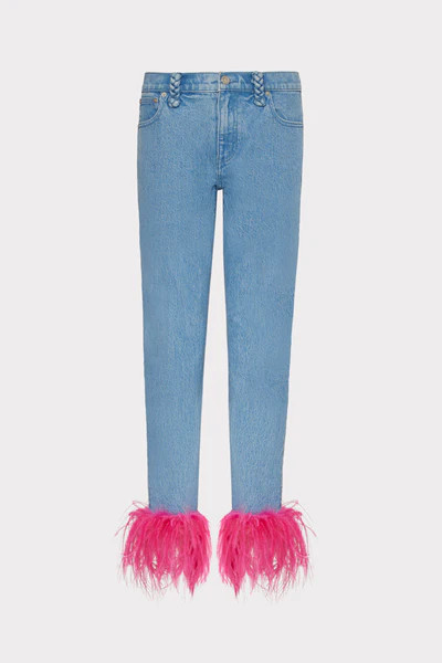 Gale Skinny Feather Jean | MILLY