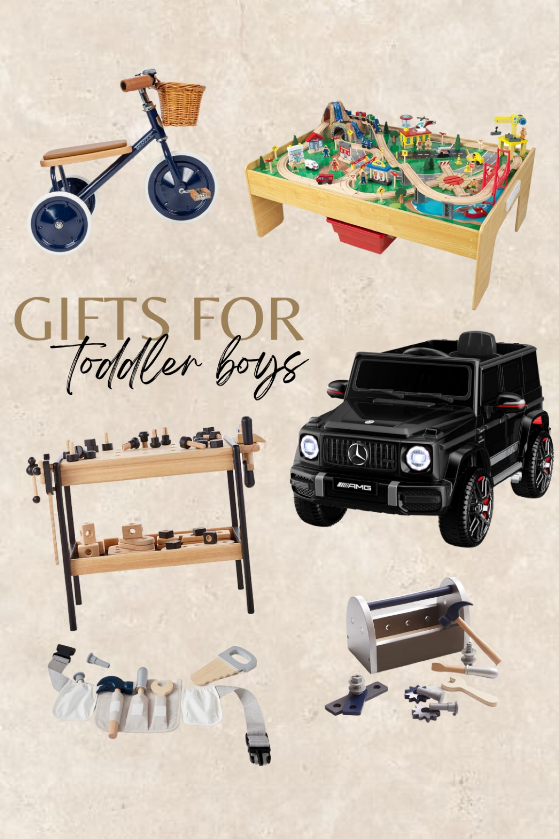 Gift guide for toddler boys!

Christmas holiday gift guide for toddler boys!


#LTKGiftGuide #LTKkids #LTKHoliday