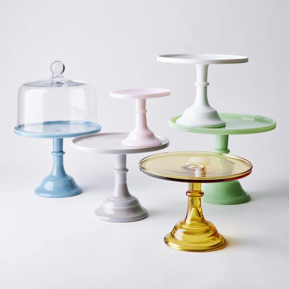 Mosser Colored Glass Cake Stand | Food52