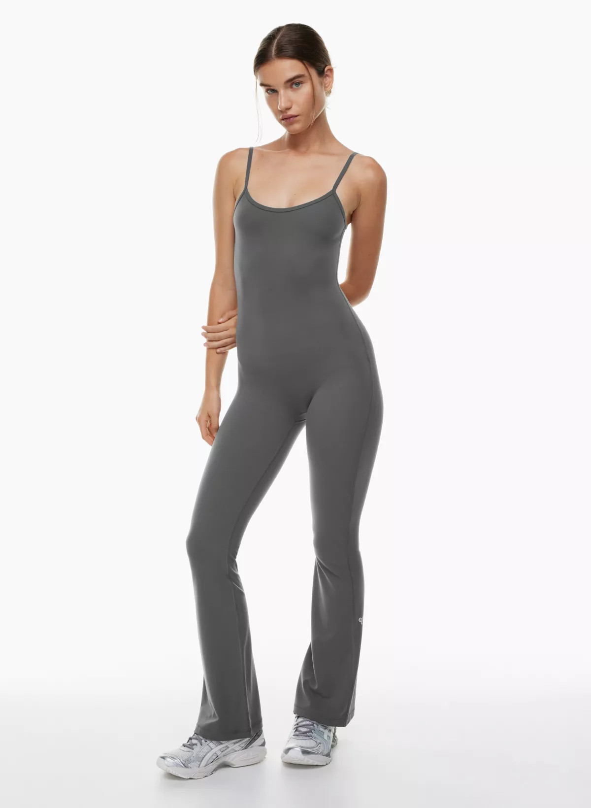 TNABUTTER™ RHYTHM FLARE JUMPSUIT | Aritzia