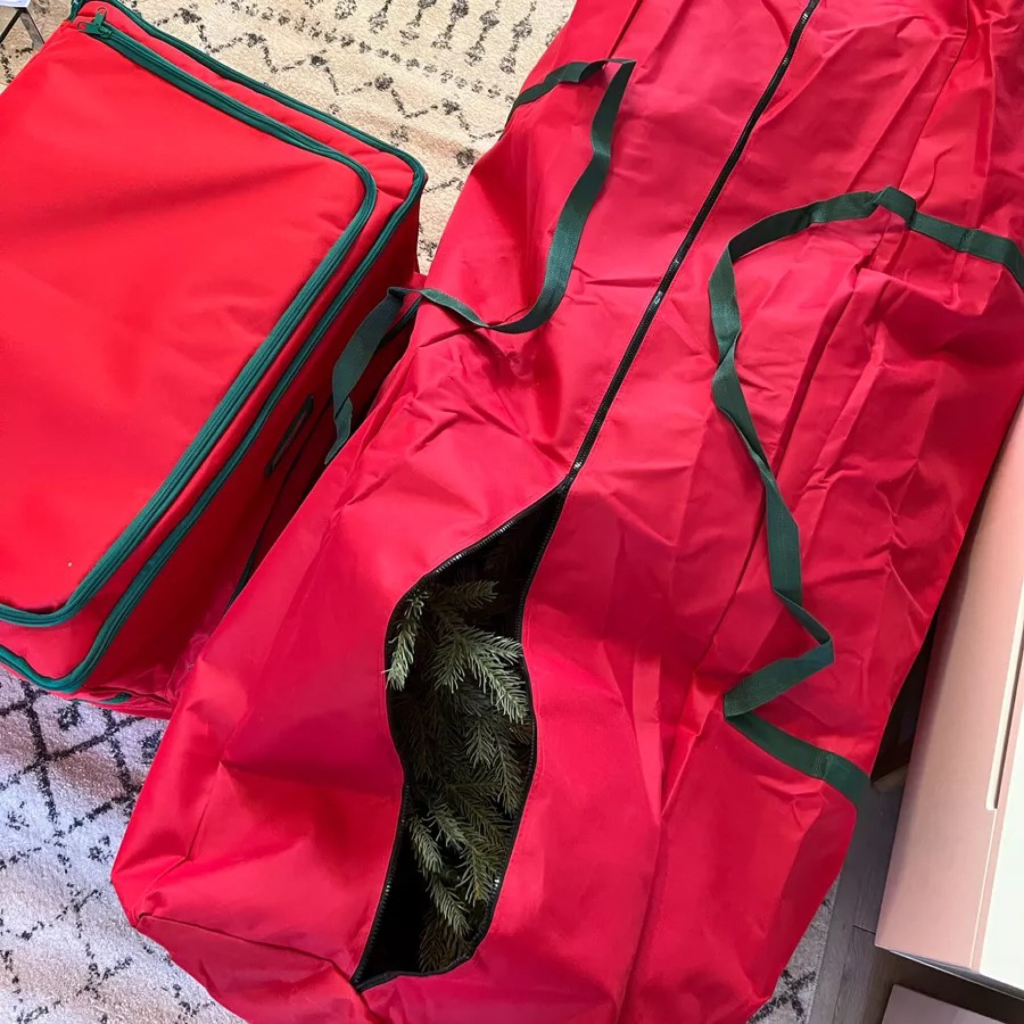 These Christmas decoration storage boxes are GAME CHANGING especially for Christmas tree storage, Christmas decor

#LTKhome #LTKSeasonal #LTKHoliday