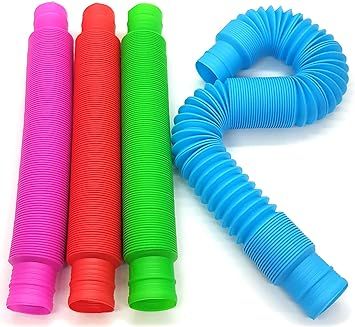 BunMo Pop Tubes Sensory Toys, Fine Motor Skills Toddler Toys, Fidget Toys for Sensory Kids and Le... | Amazon (US)
