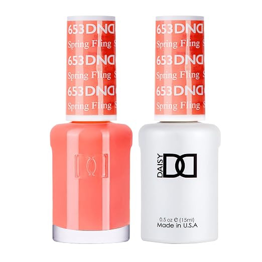 DND Gel Polish Set, Orange Collection, UV/LED GelPolish and Air Dry Nail Lacquer, Matching Chip-F... | Amazon (US)