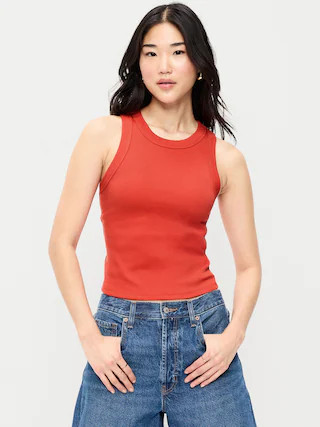 Snug Crop Tank Top | Old Navy (US)