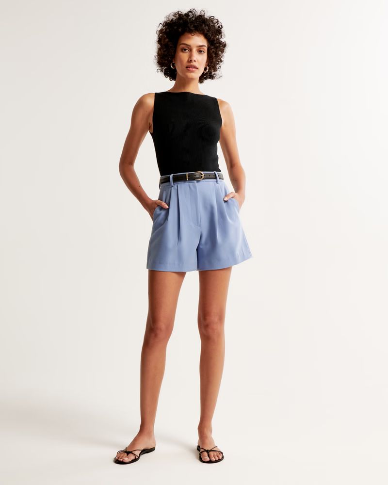 Women's A&F Sloane Tailored Short | Women's Bottoms | Abercrombie.com | Abercrombie & Fitch (US)
