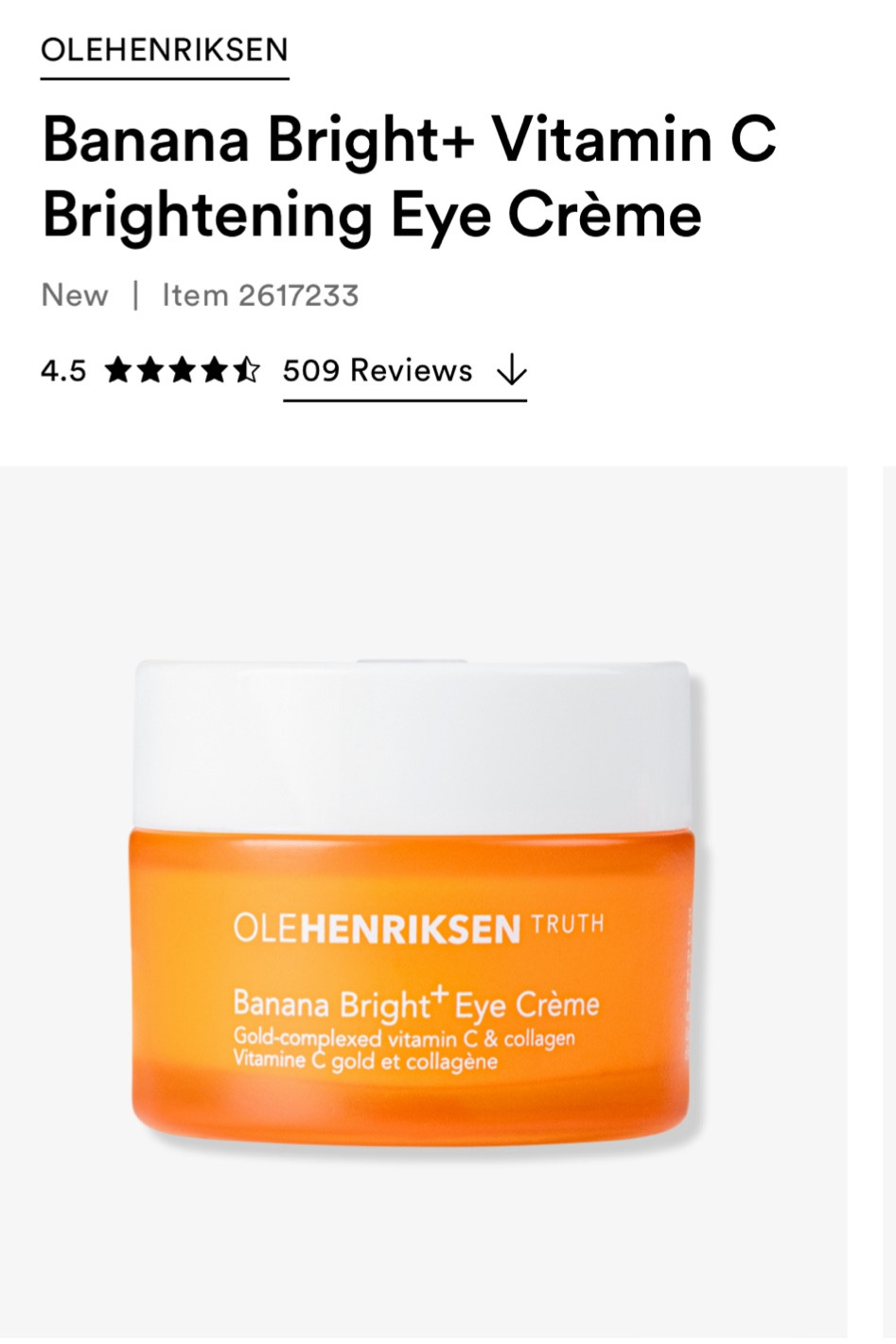 Eye cream for day and night can mix with makeup too 

#LTKbeauty #LTKstyletip #LTKfindsunder50