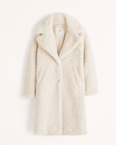 A&F Teddy Long Coat | Abercrombie & Fitch (US)
