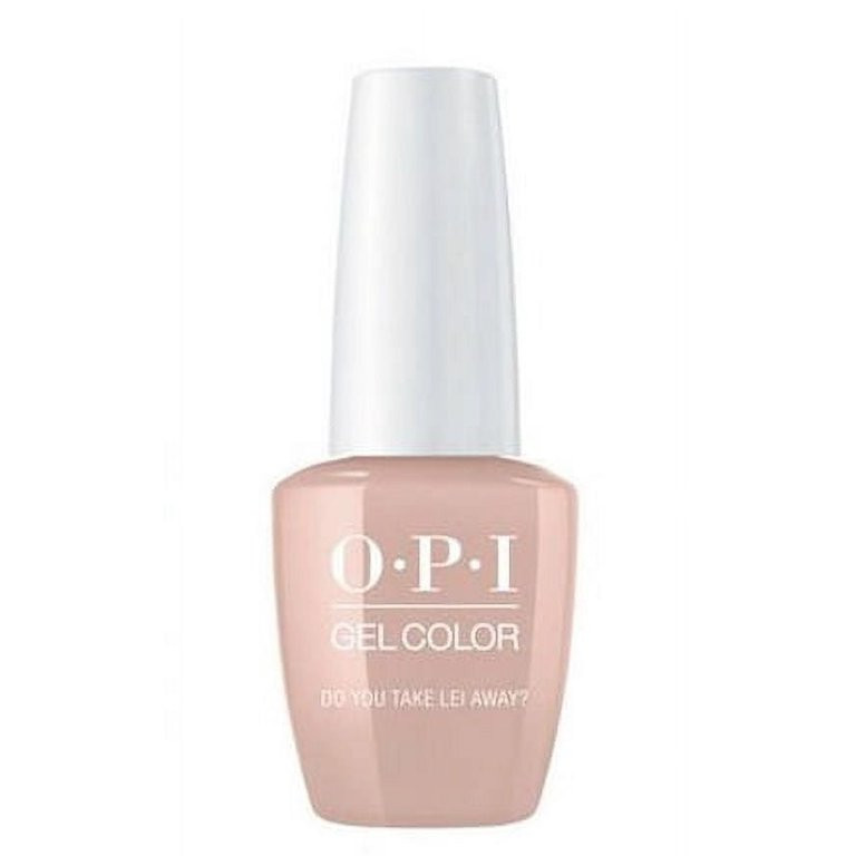 OPI GelColor Gel Nail Polish, Do you take Lei Away, 0.5 fl oz - Walmart.com | Walmart (US)