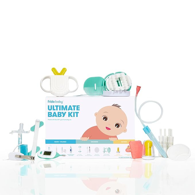 Frida Baby Ultimate Baby Kit | The complete baby health & wellness, grooming, and teething kit | Amazon (US)