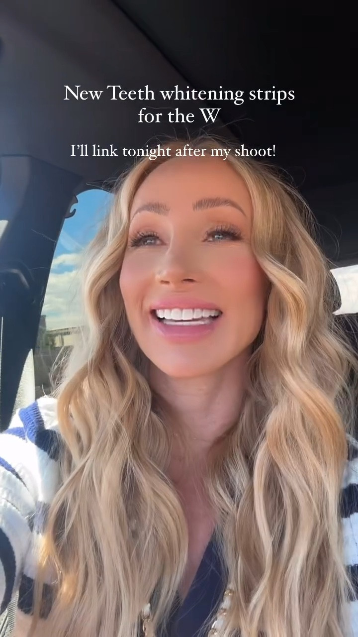 Ive had so many people ask me about what teeth whitener I use, so here it is! These are the best strips I’ve ever used – no no sensitivity, no achy teeth! They literally glow afterwards.

#LTKBeauty #LTKOver40