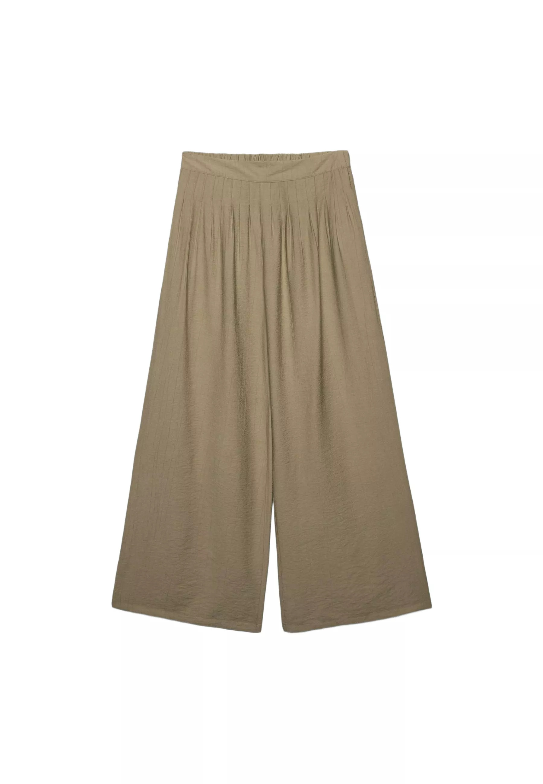 Pantalon palazzo à pinces - Tout afficher femme | Stradivarius France | Stradivarius (FR)