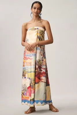 Corey Lynn Calter Strapless Maxi Dress | Anthropologie (US)