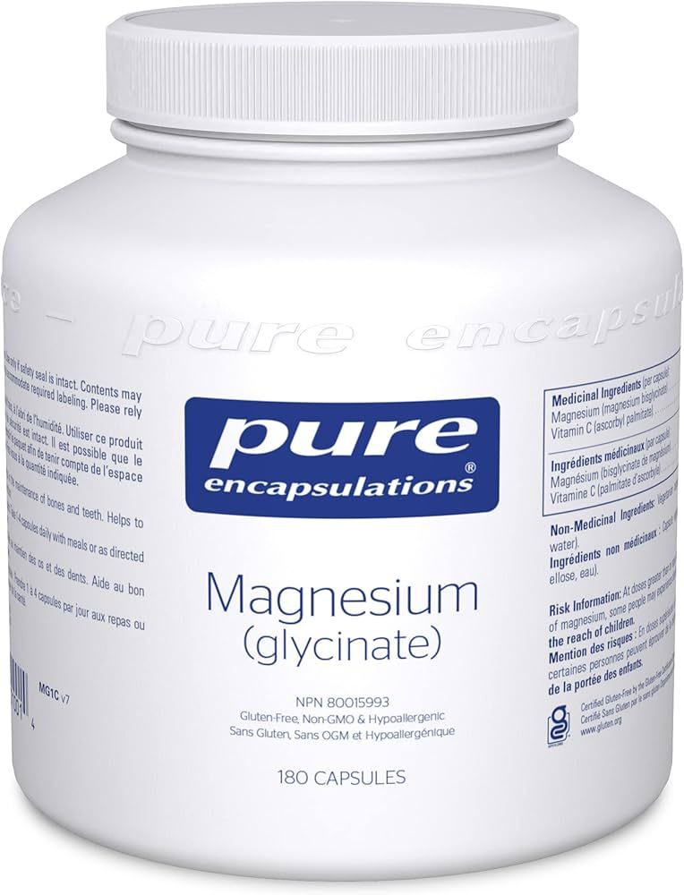 Pure Encapsulations Magnesium (Glycinate) | Supplement to Support Heart Health, Muscles, Bone Hea... | Amazon (CA)