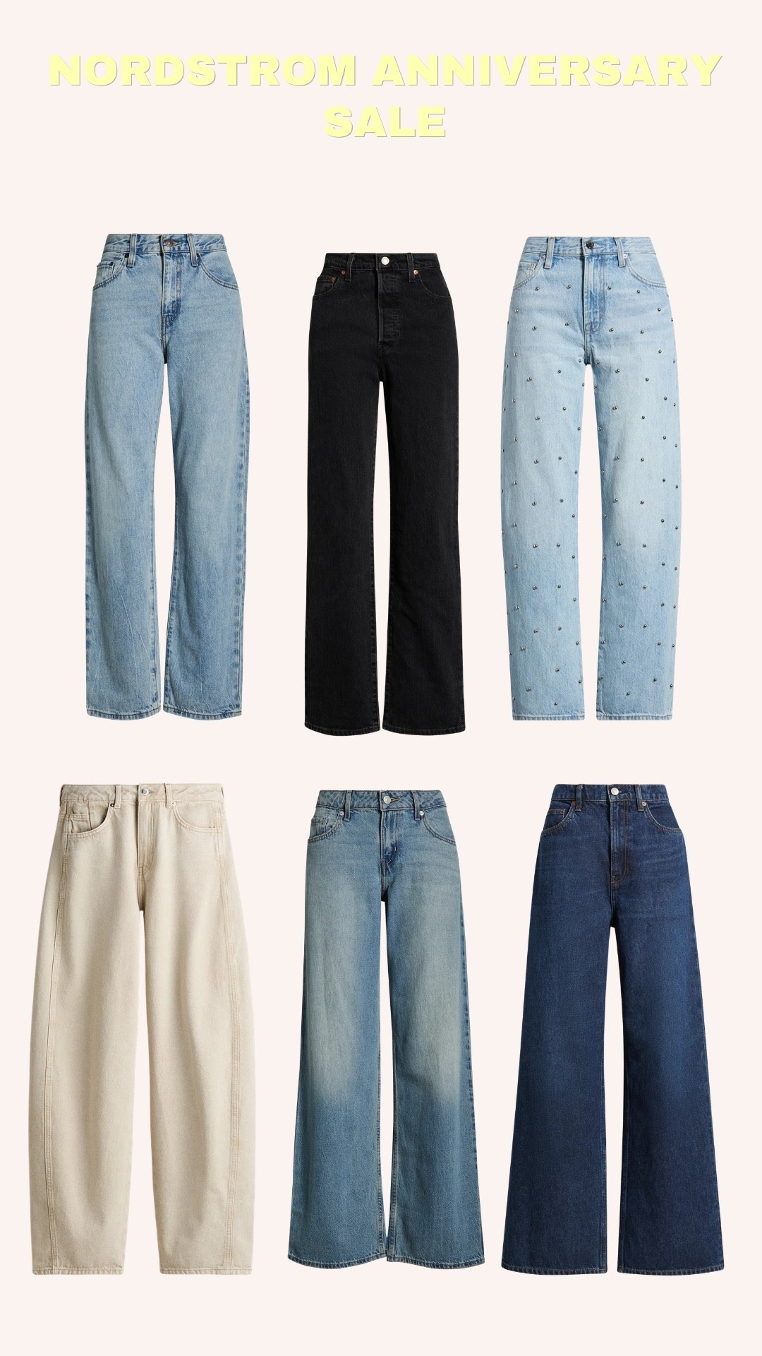 Nordstrom Anniversary Sale ✨
Jeans I am currently 👀

#LTKSaleAlert