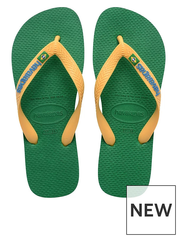 Havaianas Brasil Logo Flip Flop | Very (UK)