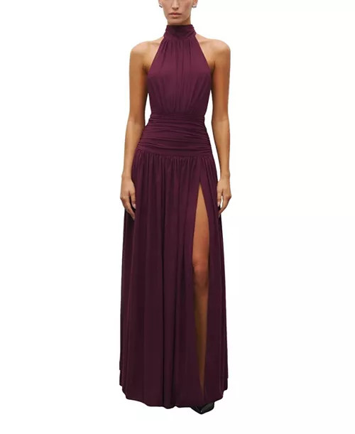 The Halter Slit Gown | Bloomingdale's (US)