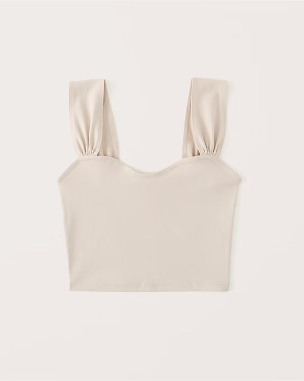 Seamless Fabric Sweetheart Top | Abercrombie & Fitch (US)