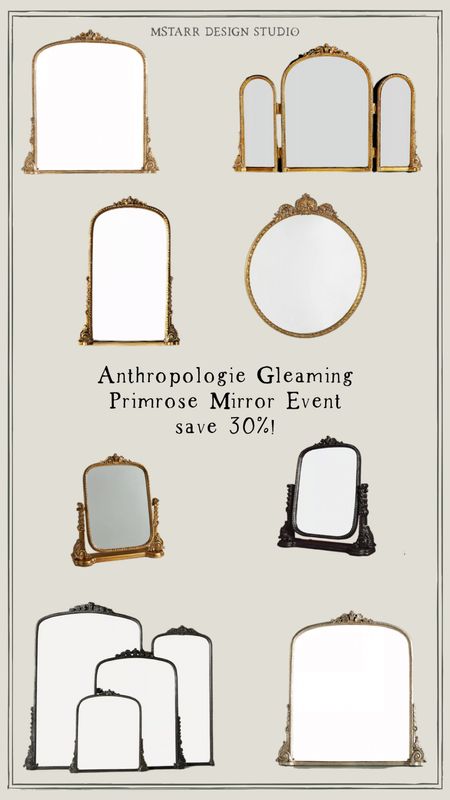 The coveted Primrose Mirror’s are on sale now, for 30% off! Take advantage of the Anthropologie Gleaming Primrose event and grab that mirror you’ve been eyeing to gift yourself or loved ones! 

#LTKhome #LTKGiftGuide #LTKsalealert