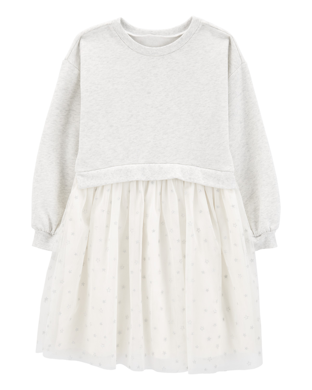 Kid Long-Sleeve Fleece Dress | Carter's Inc